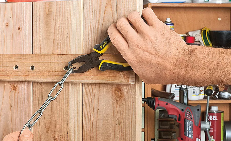Mülltonnenbox aus Holz selber bauen