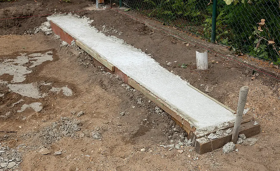 Streifenfundament