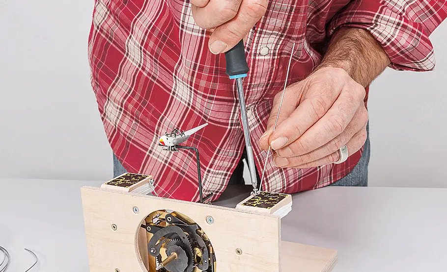 Kuckucksuhr bauen