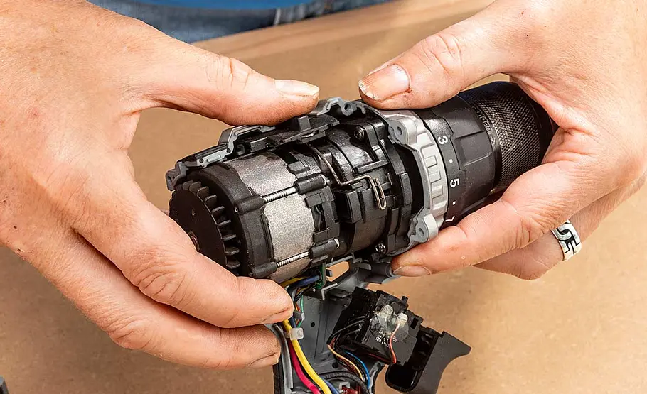 Akkuschrauber reparieren
