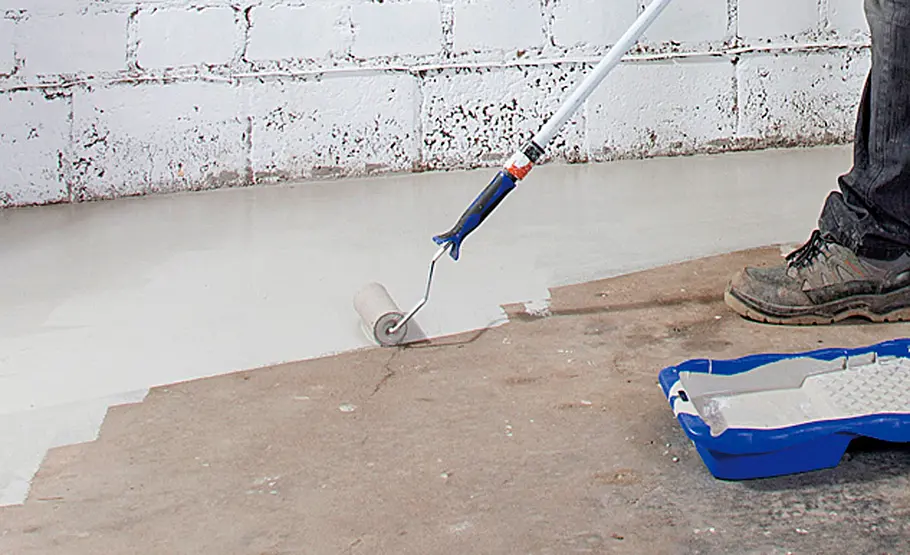 Garagenboden aus Beton versiegeln