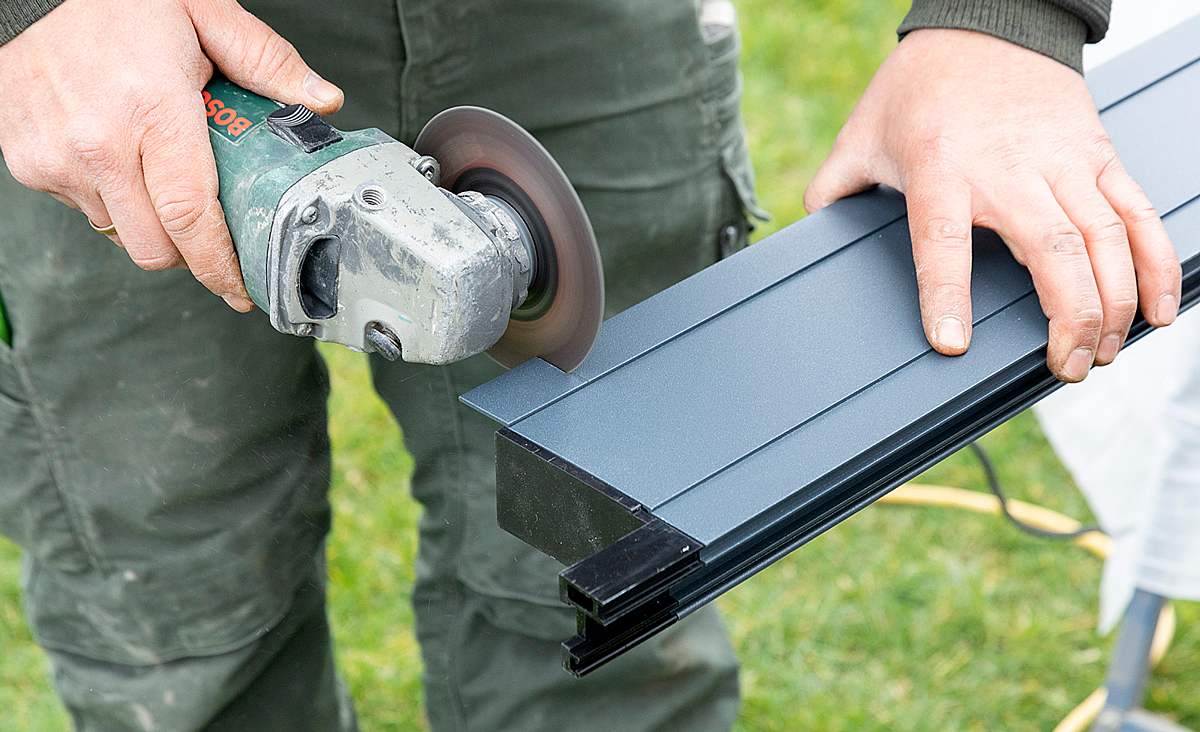 Freistehende Terrassenüberdachung bauen selber bauen