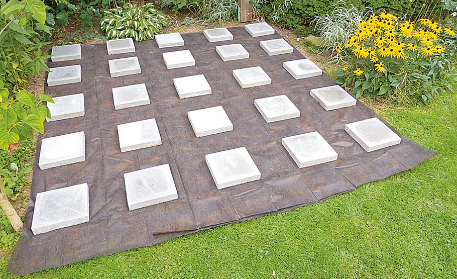 Kleines Sonnendeck selber bauen