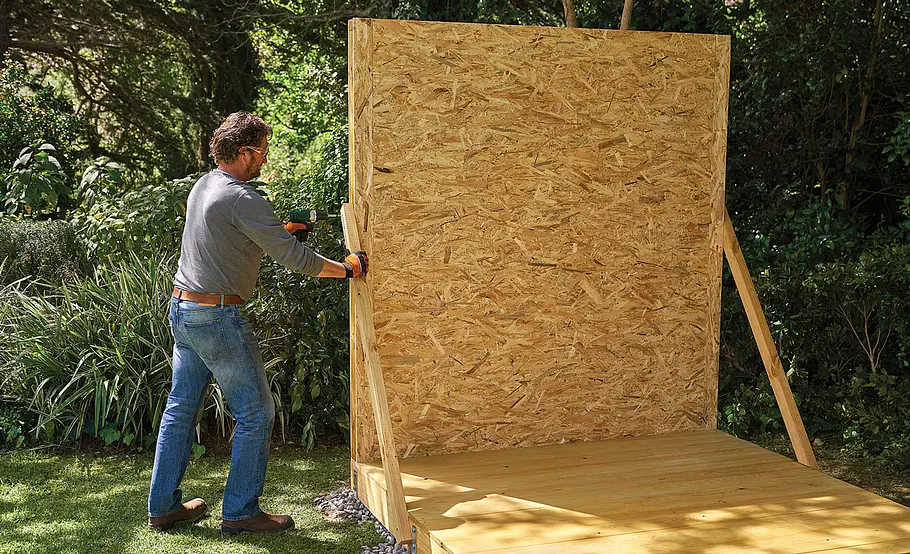 Gartenhaus aus Holz bauen