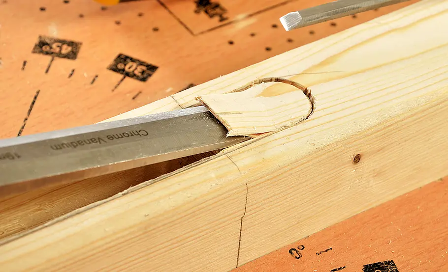 Haustür aus Holz bauen