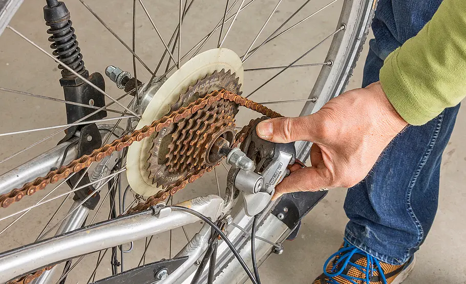 Fahrrad-Reparatur: Zahnkranz tauschen