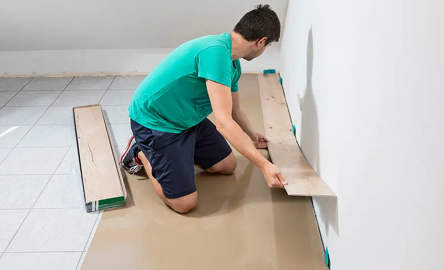 Greenvinyl verlegen