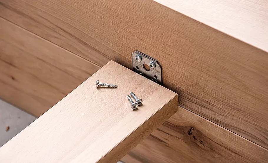 Balkenbett selber bauen