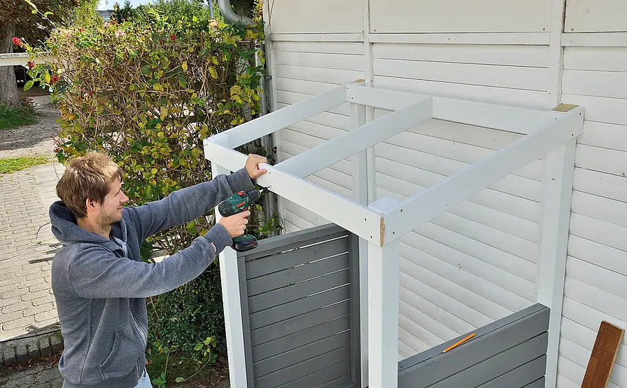 Mülltonnenverkleidung selbst bauen