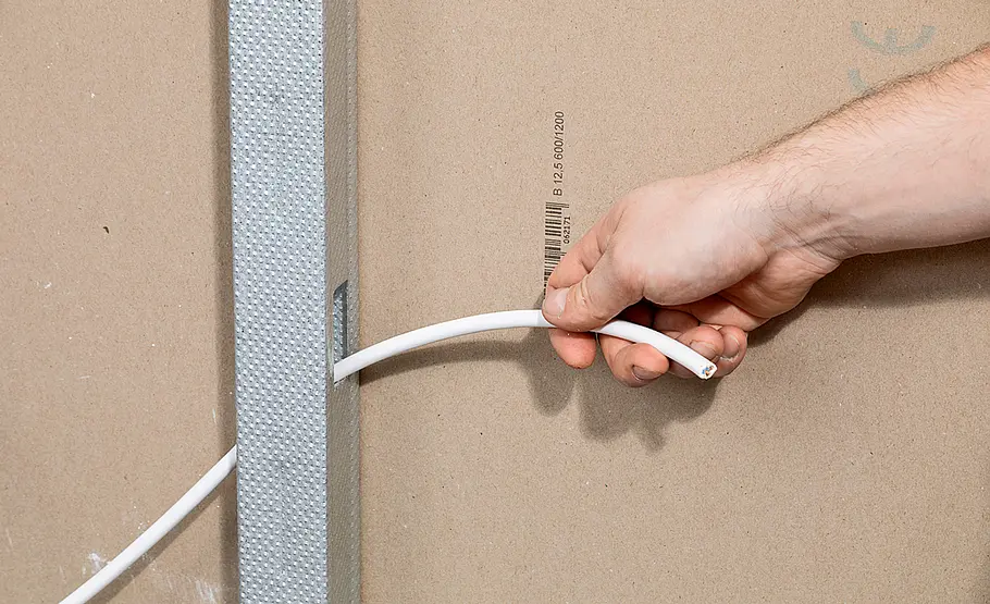Trockenbauwand als Trennwand