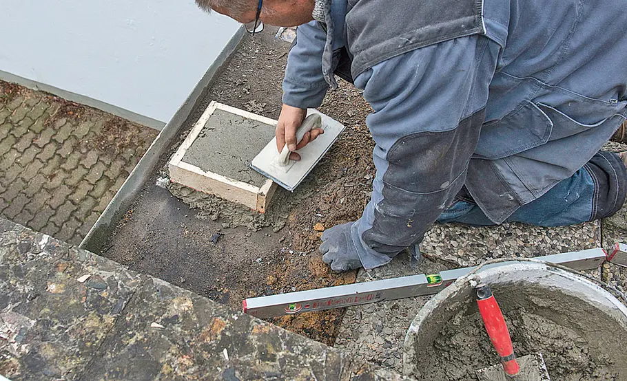Anleitung: Terrassen-Sanierung auf Flachdach