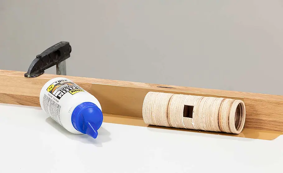 Lampe aus Longboard bauen