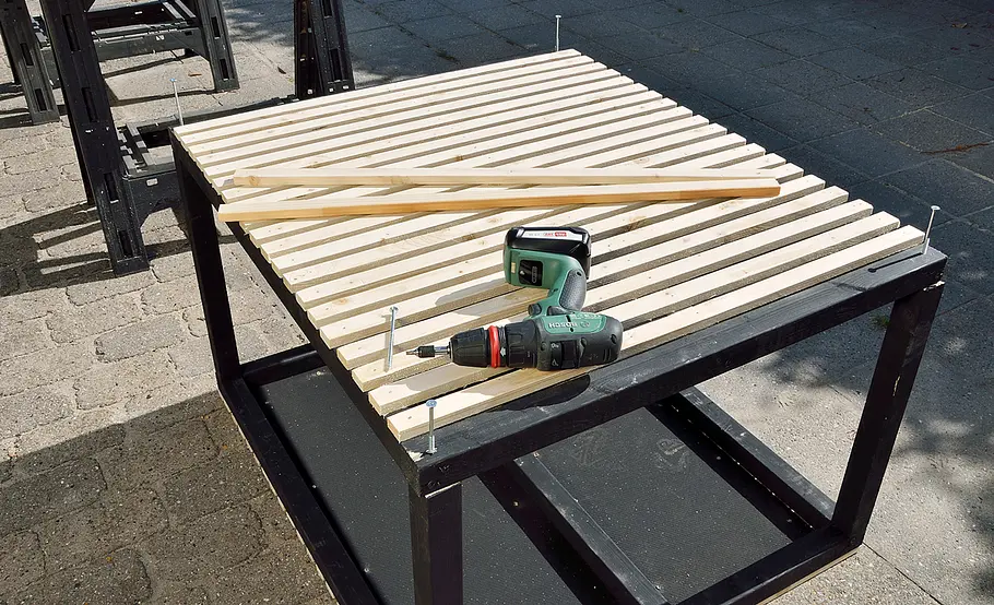 Mobile Gartenspüle bauen