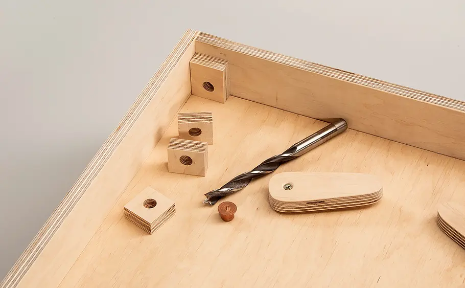 Tisch-Flipper aus Holz selber bauen