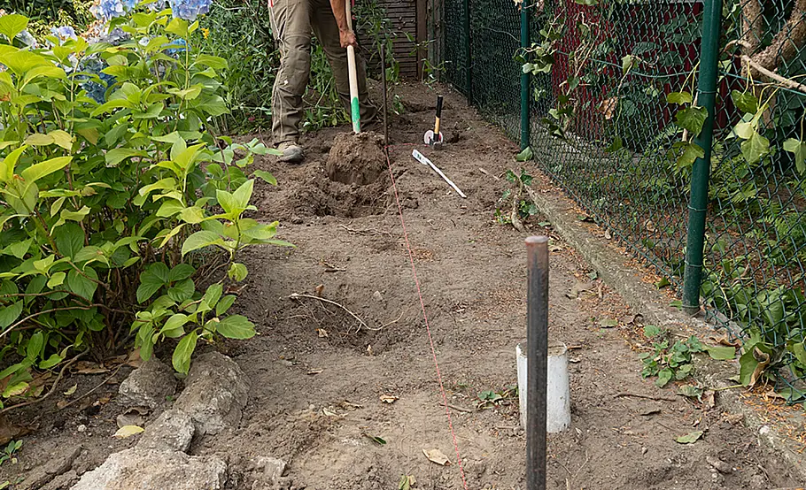 Streifenfundament