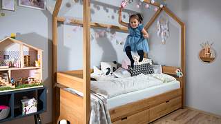 Kinderbett mit Stauraum - Foto: sidm / KEH, CK
