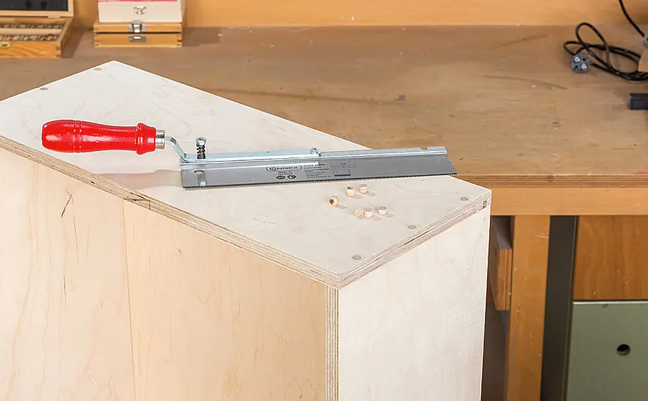 Waschbeckenunterschrank mit Schubladen bauen