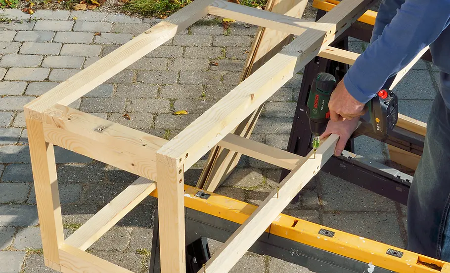 Mobile Sichtschutz-Markise für Terrasse und Balkon bauen