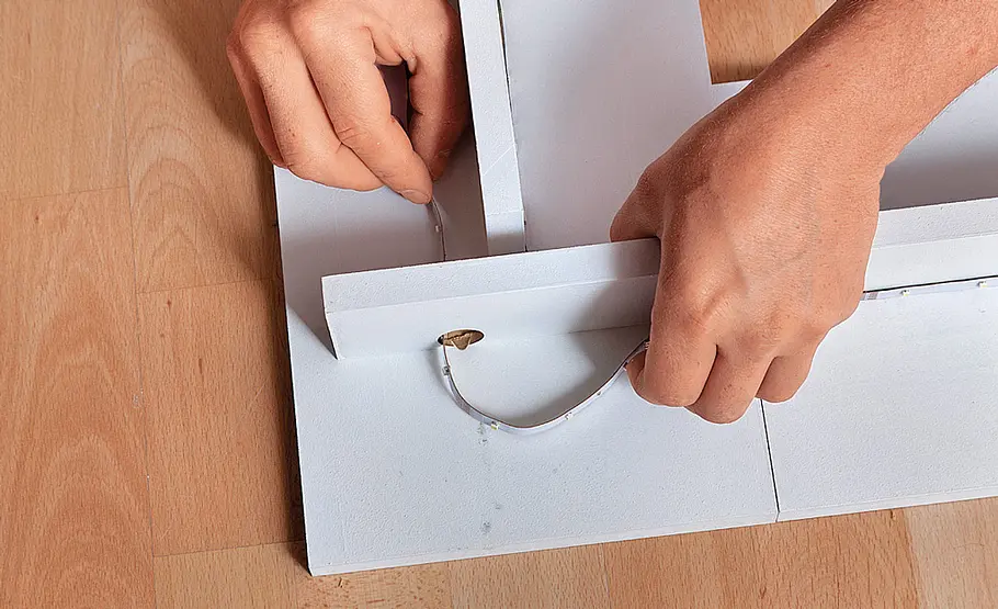 TV-Wand selber bauen