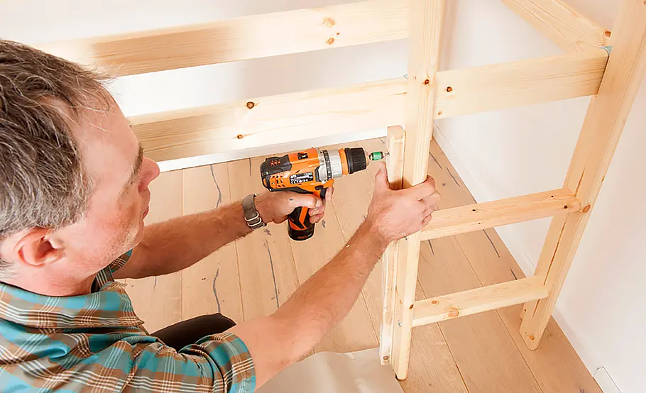 Schiff-Hochbett bauen