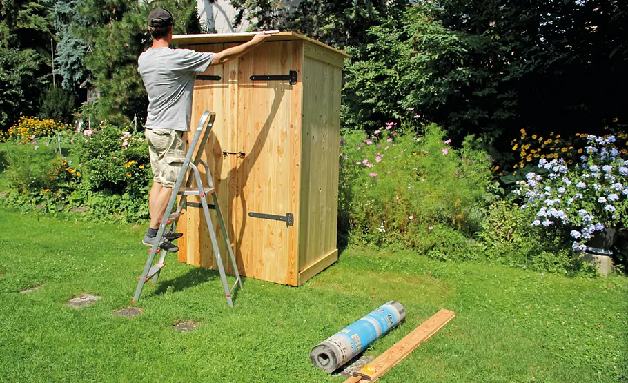 Strandkorb aus Europaletten selber bauen