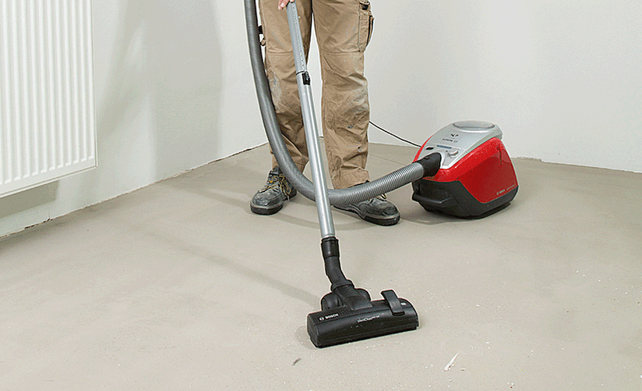 Vorarbeit Kork-Laminat