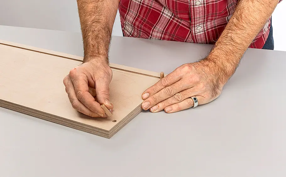 Tisch zum Klappen selber bauen