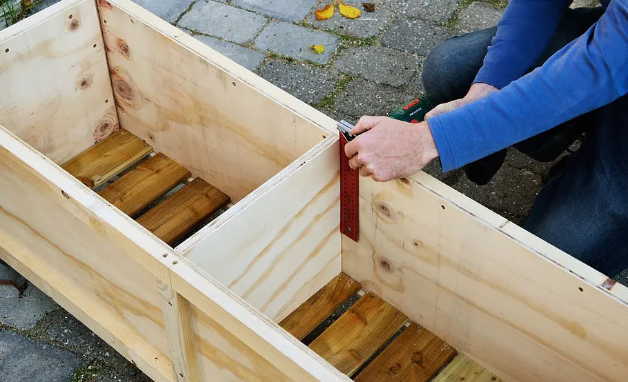 Mobile Sichtschutz-Markise für Terrasse und Balkon bauen