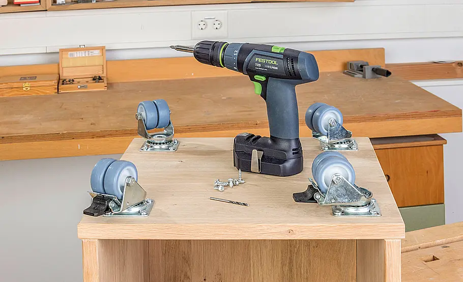 Rollbaren Kaminholzständer selber bauen
