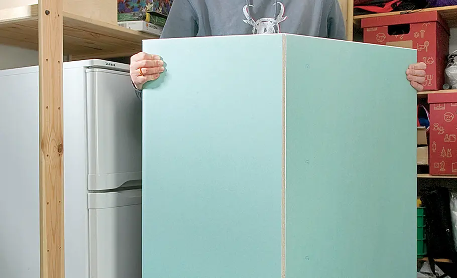 Trennwand mit Leichtbauplatten