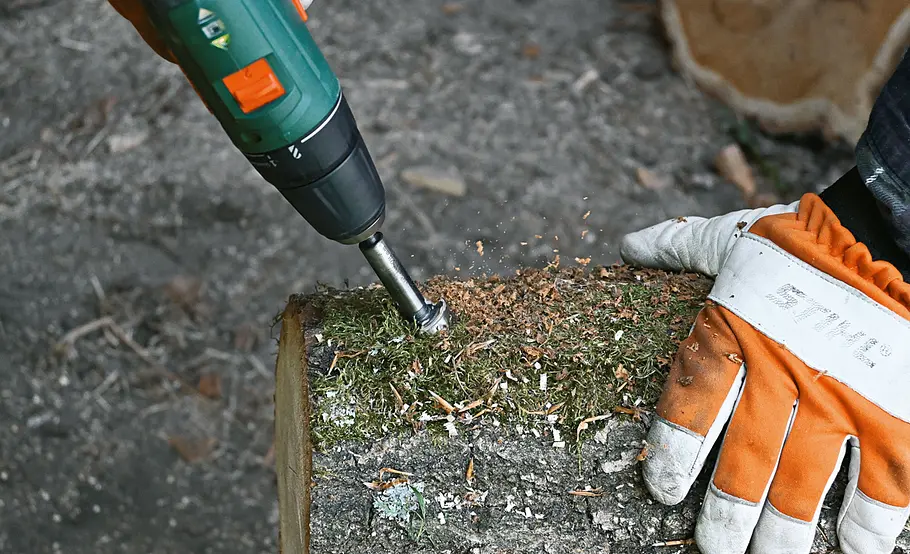 Kreative Gartendeko: Holztiere selber machen