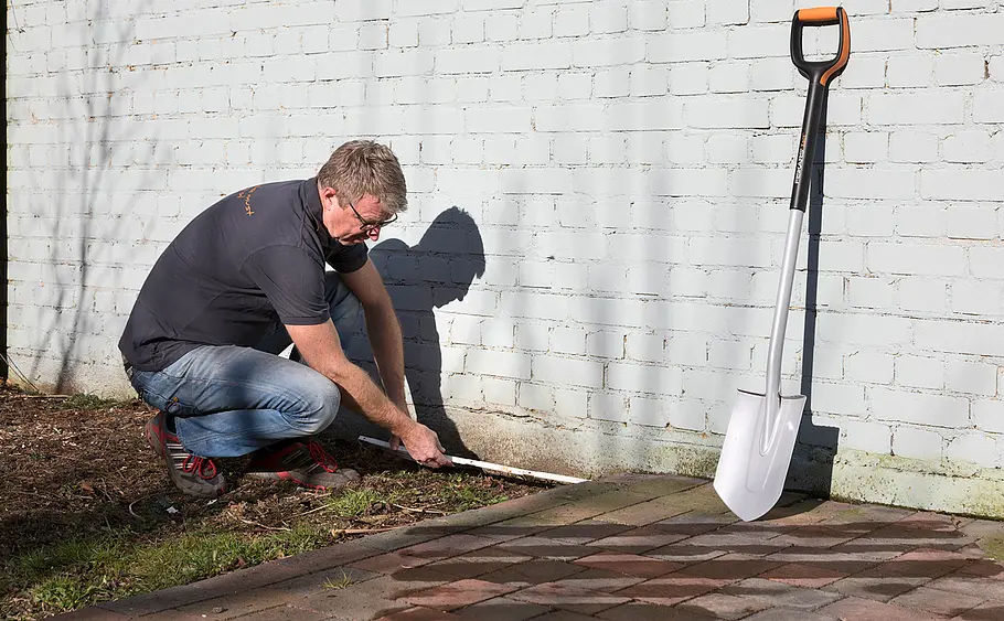 Pfostenfundament bauen