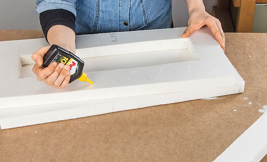 Leichten Pflanzkasten in Beton-Optik selber bauen