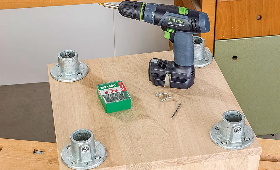 Rollbaren Kaminholzständer selber bauen