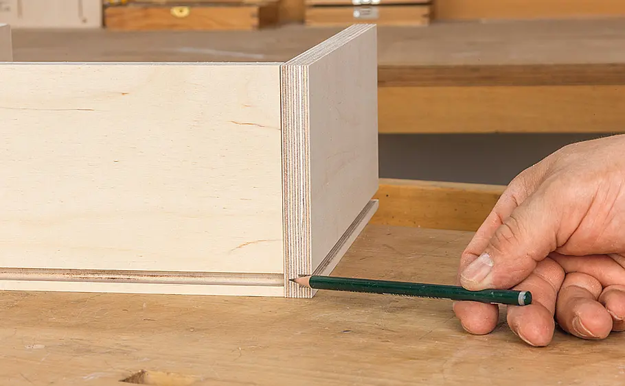 Waschbeckenunterschrank mit Schubladen bauen