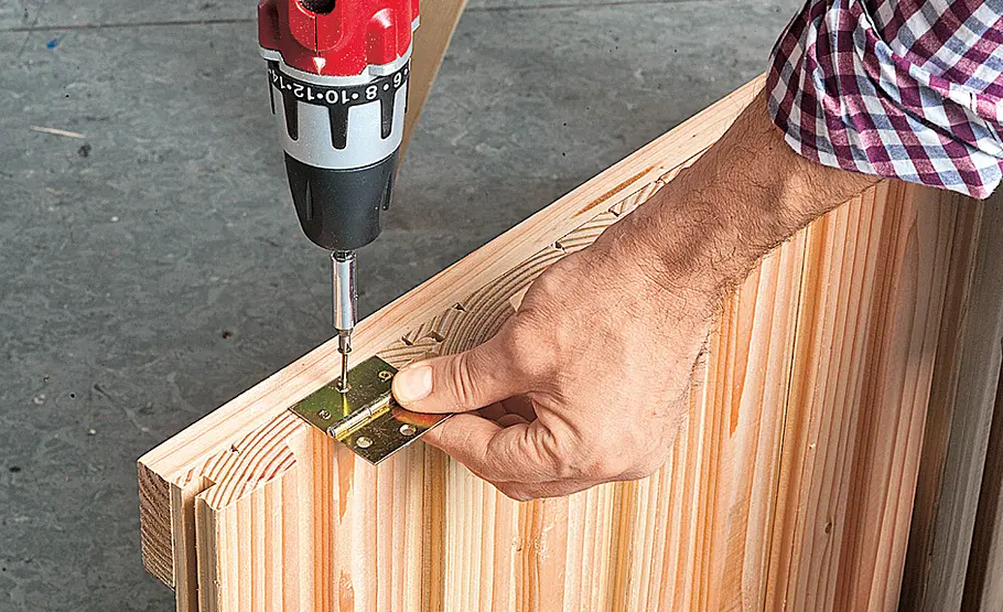 Mülltonnenbox aus Holz selber bauen