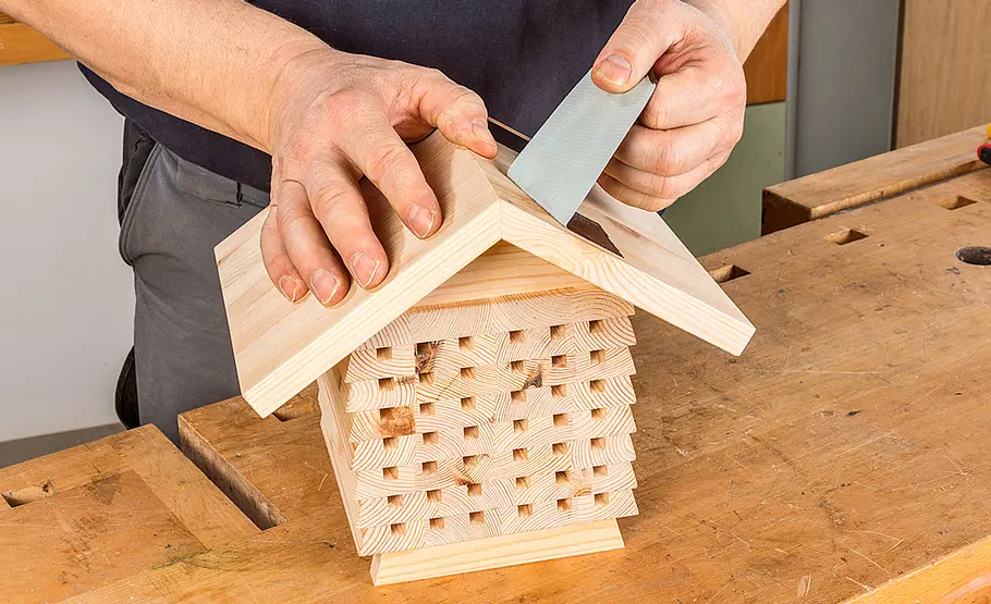 Wildbienenhotel bauen