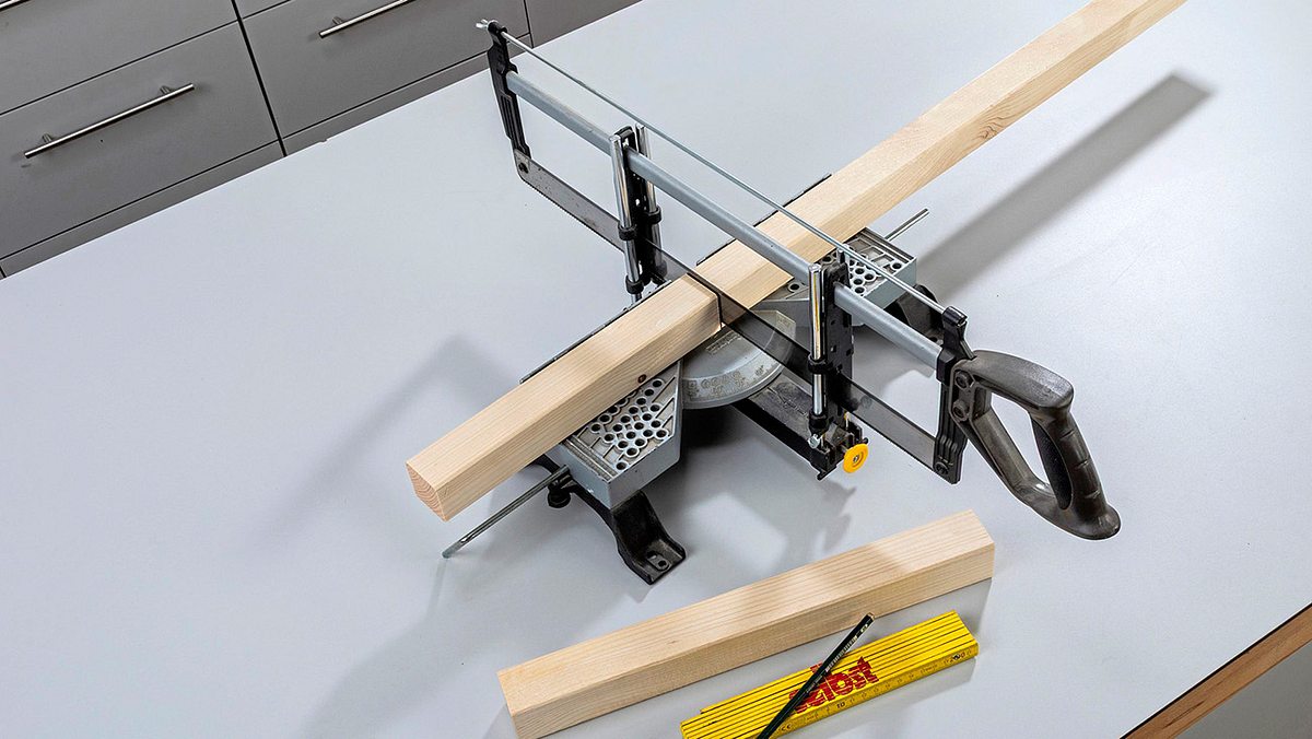 Holz ablängen
