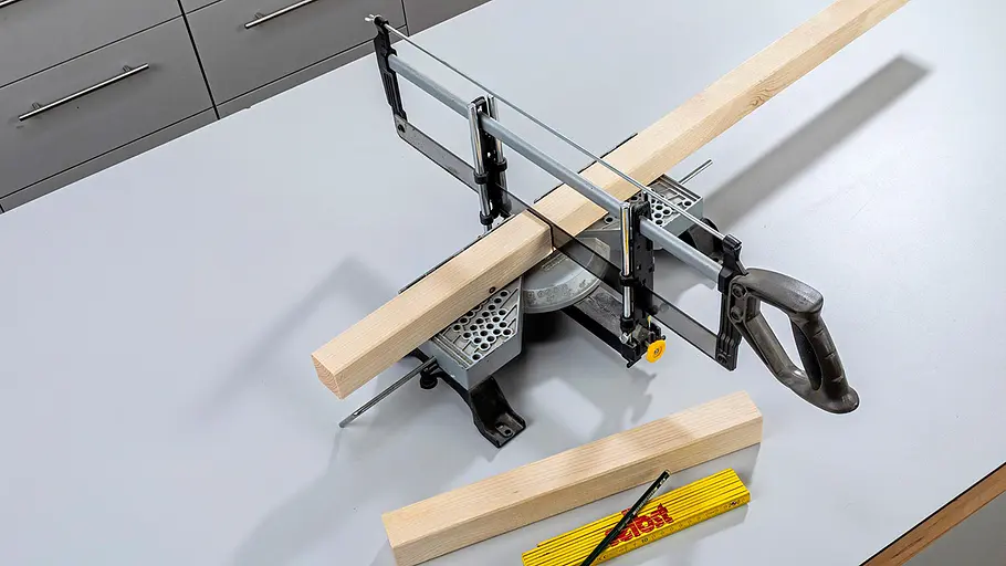 Holz ablängen