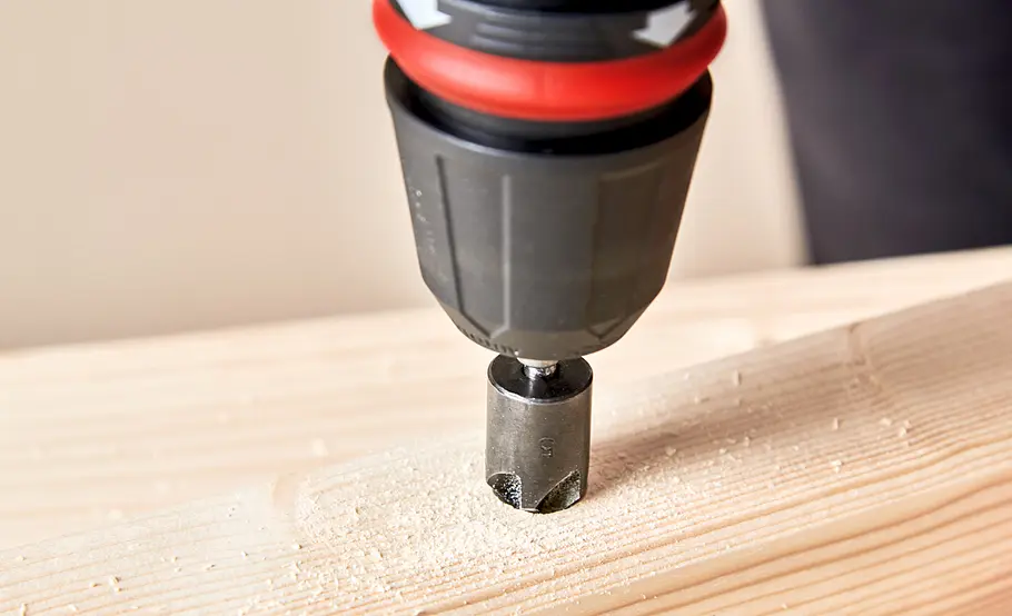 Eckschreibtisch bauen