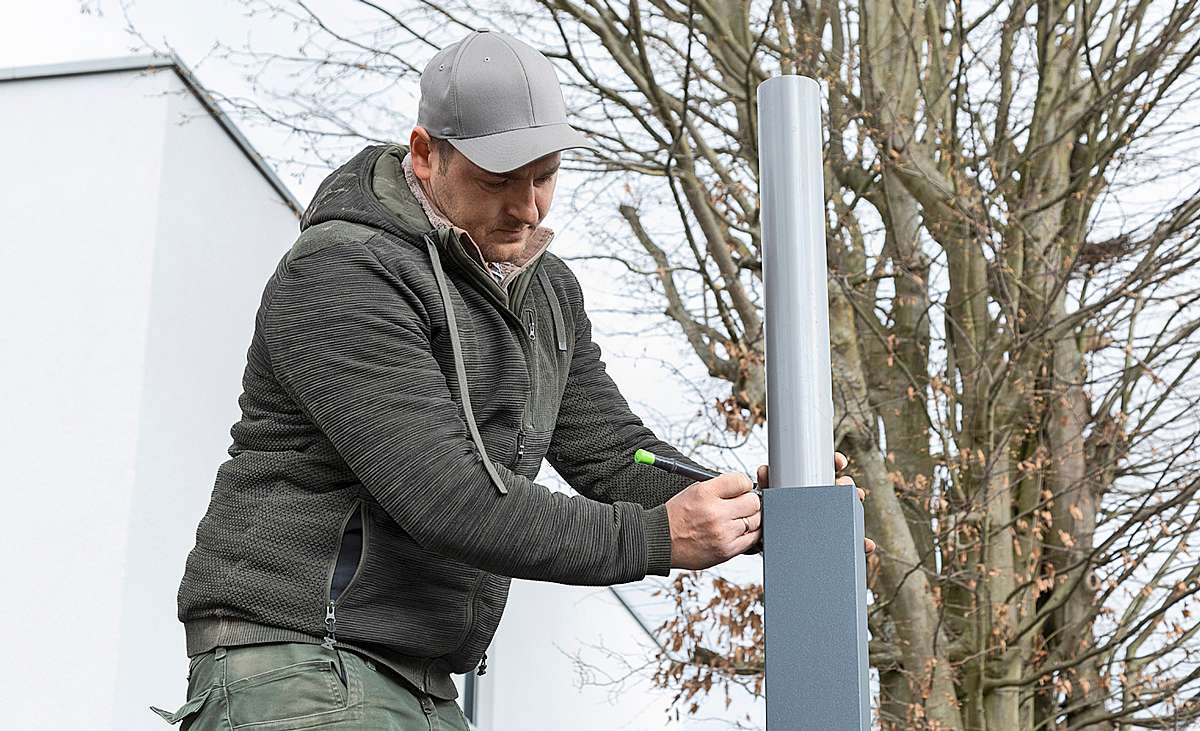 Freistehende Terrassenüberdachung bauen selber bauen