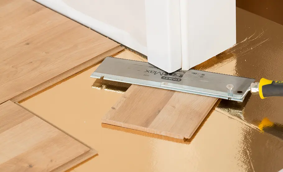 Laminat in Holzoptik selbst verlegen