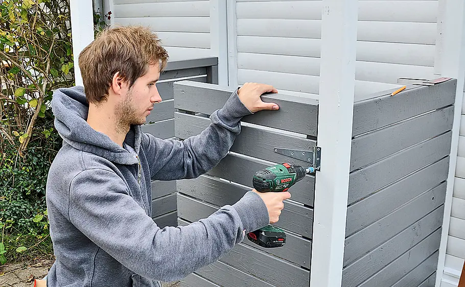 Mülltonnenverkleidung selbst bauen
