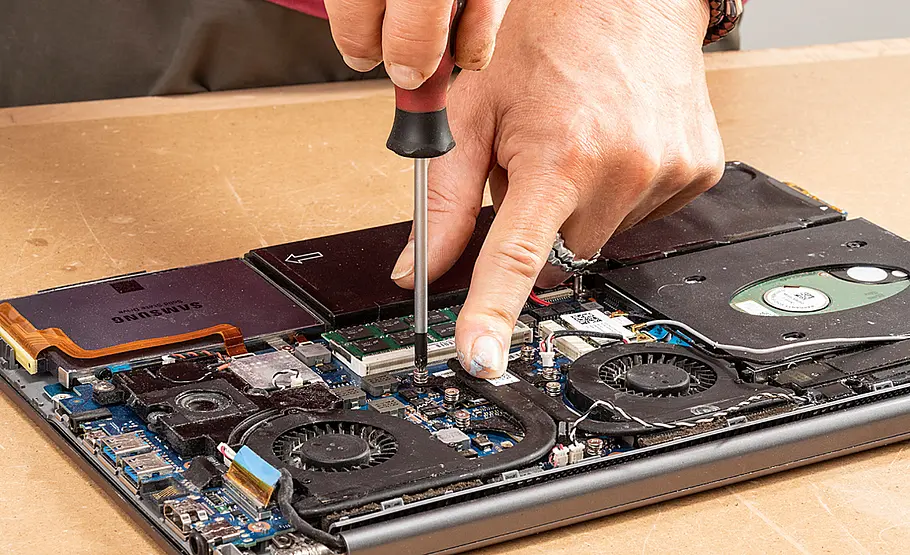 Notebook reinigen
