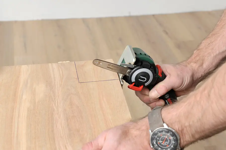 Pflanzsäule aus Holz selbst bauen