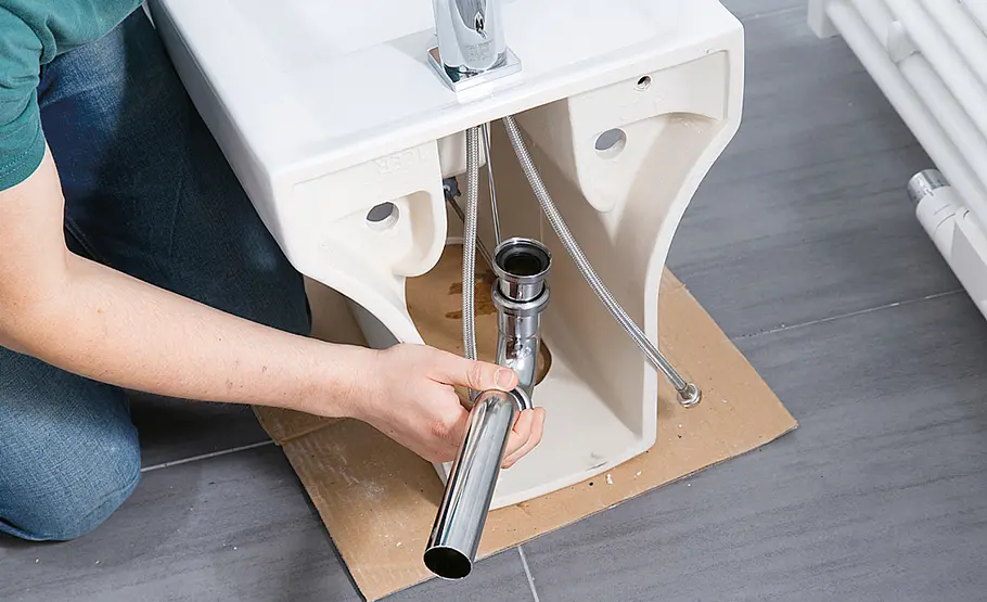 Wandhängendes Bidet montieren