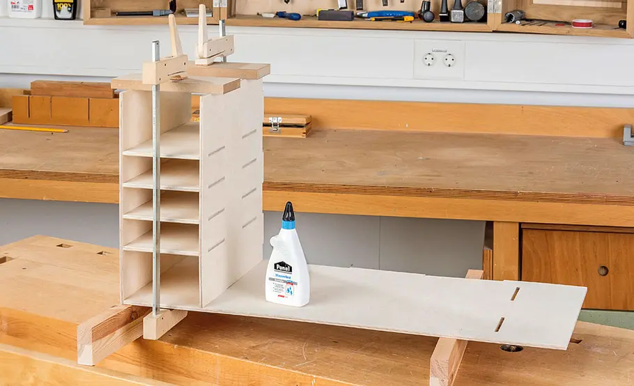 Werktisch-Aufsatz für Bastler selber bauen