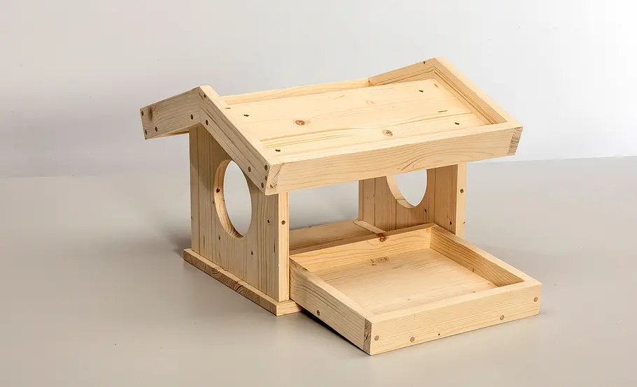 Futterkasten bauen