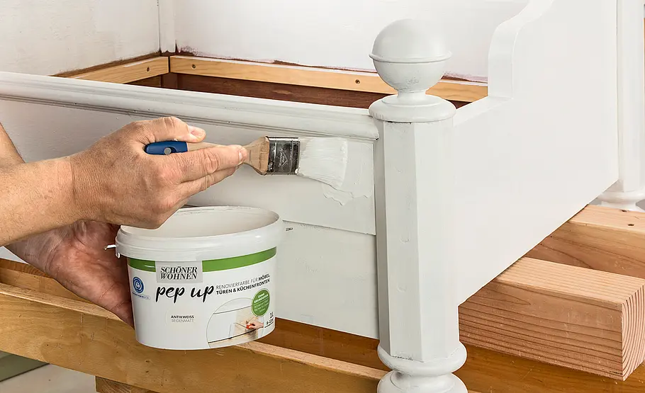 Sessel aus altem Bett bauen
