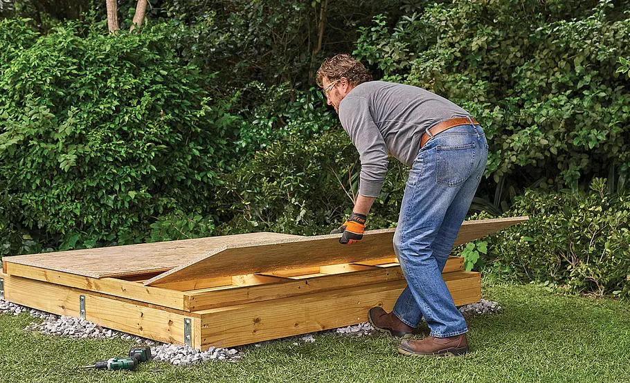 Gartenhaus aus Holz bauen